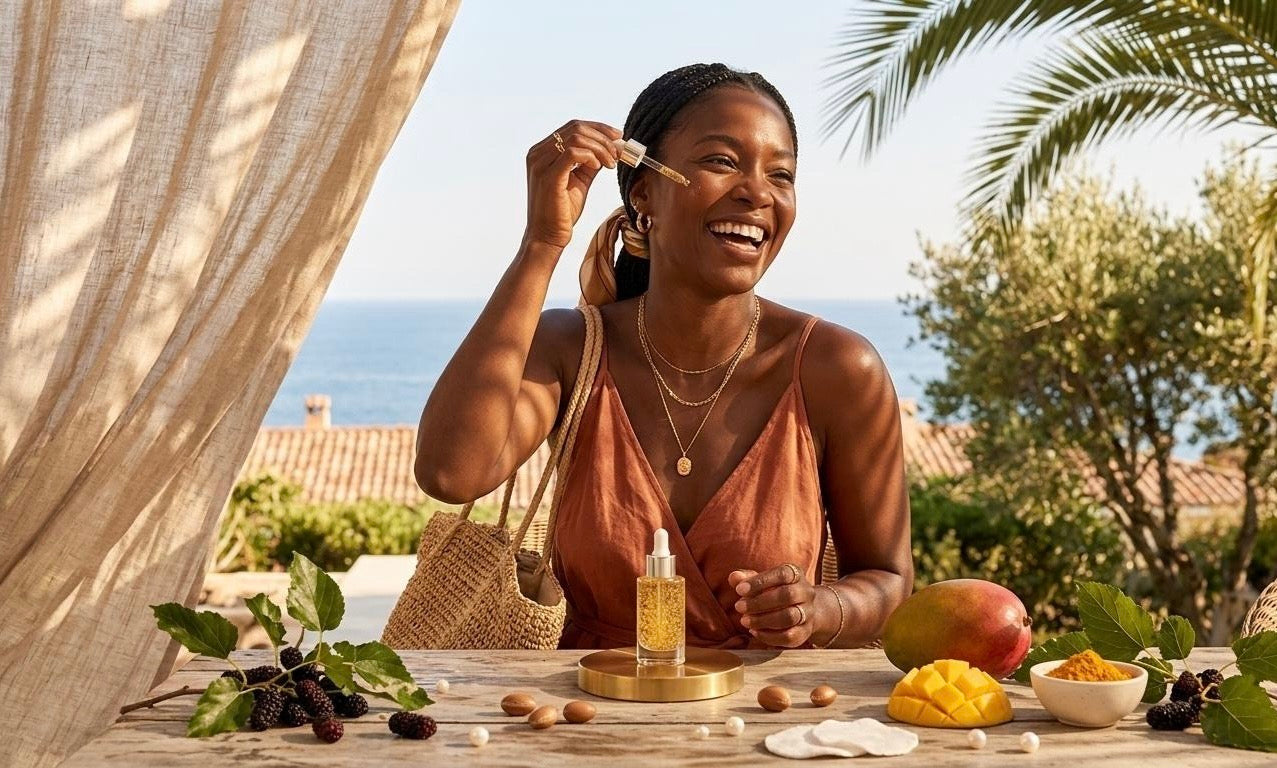 Vitamine C et mélanine : le duo gagnant