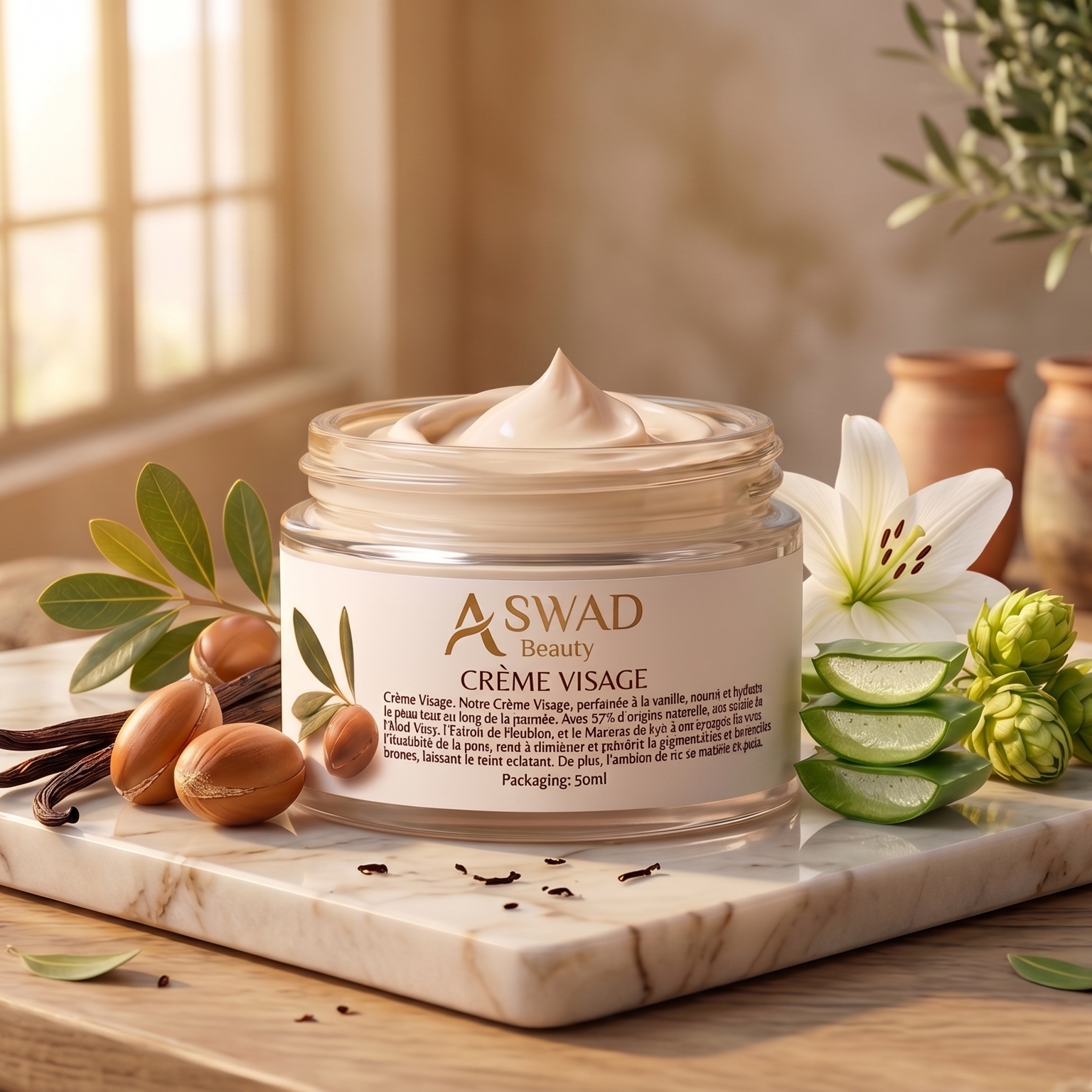 Aswad Velvet (Crème Visage)